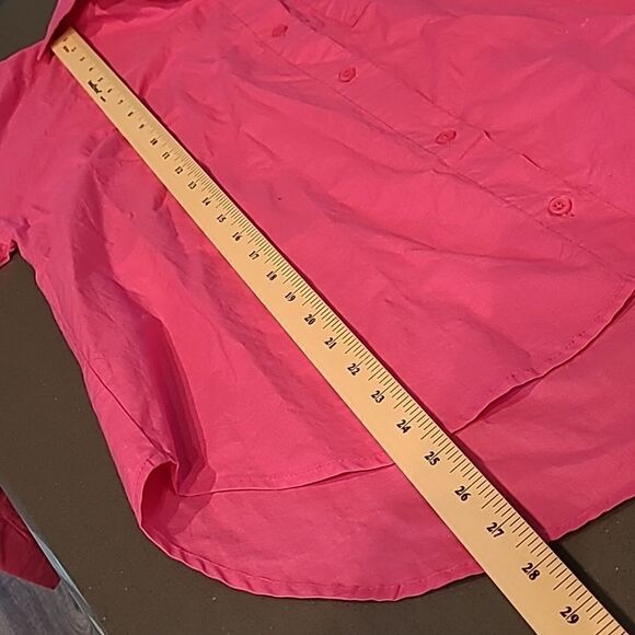 Spoon jeans sz S button front collared shirt - Picture 7 of 11